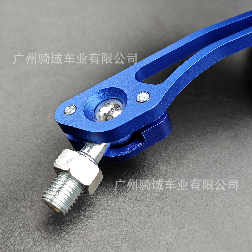 Motorcycle Electric Vehicle Modified Rearview Mirror/Ghost Fire Qiaoge Aluminum Alloy Rod Spider Pattern Mirror Shell Anti-Glare