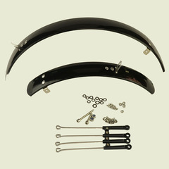 Popular folding bicycle D5 retro fender 20-inch D7 retro fender HAC65316-inch all-inclusive mud removal