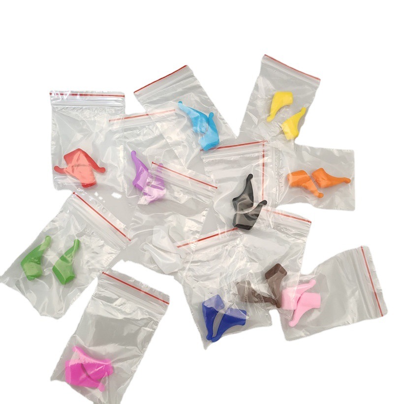 Silicone Mirror Leg Ear Hook Mirror Leg Fixed Eye Anti-dropping Bracket Hook Ear Hook Ear Drag Independent Large Medium Small Optional