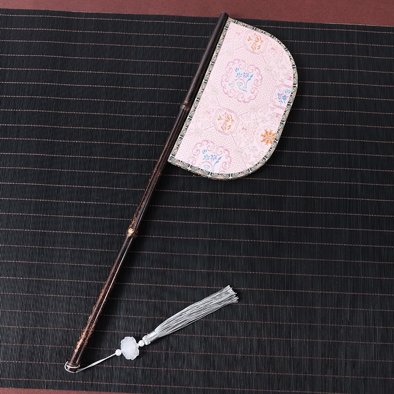 中国古典仿古纯手工复刻团扇复原便面扇刀扇魏晋汉服搭配传统扇子