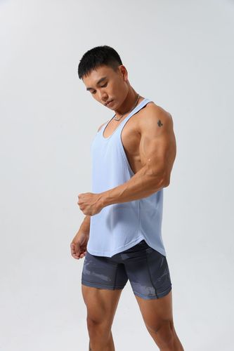 Fitness sports quick-drying vest men's super elastic loose sports tank top