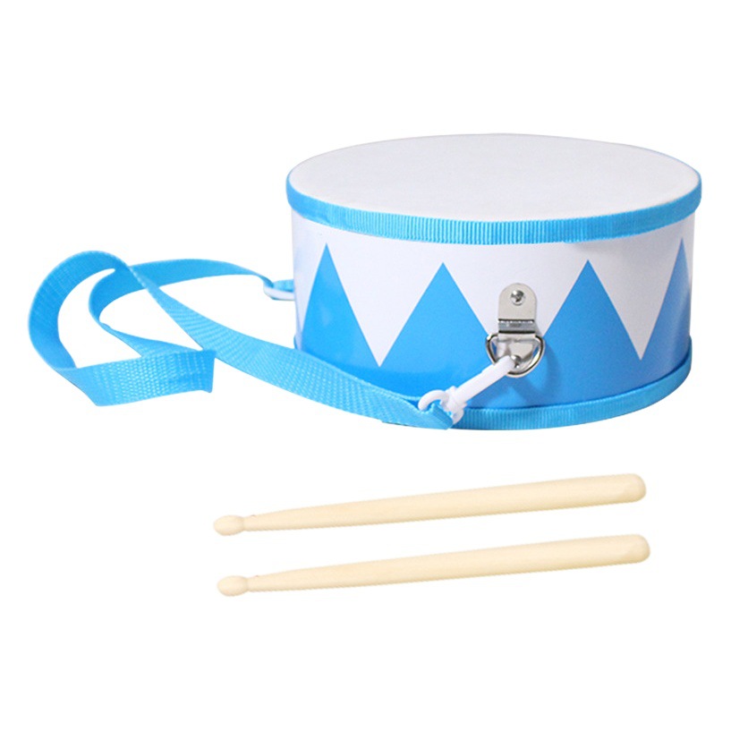Tambor de cintura tradicional tambor de madera de doble cara tambor de mano Escuela de jardín de infantes tambor especial niños instrumento de percusión de doble cara