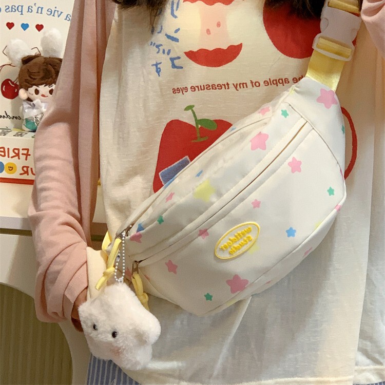 Cute Women's 2025 New Crossbody Bag Design Niche Single Shoulder Small Backpack Super Popular Bag Sports Chest Bag Waist Bag Cute Women's 2025 New Crossbody Bag Design Niche Single Shoulder Small Backpack Super Popular Bag Sports Chest Bag Waist Bag
