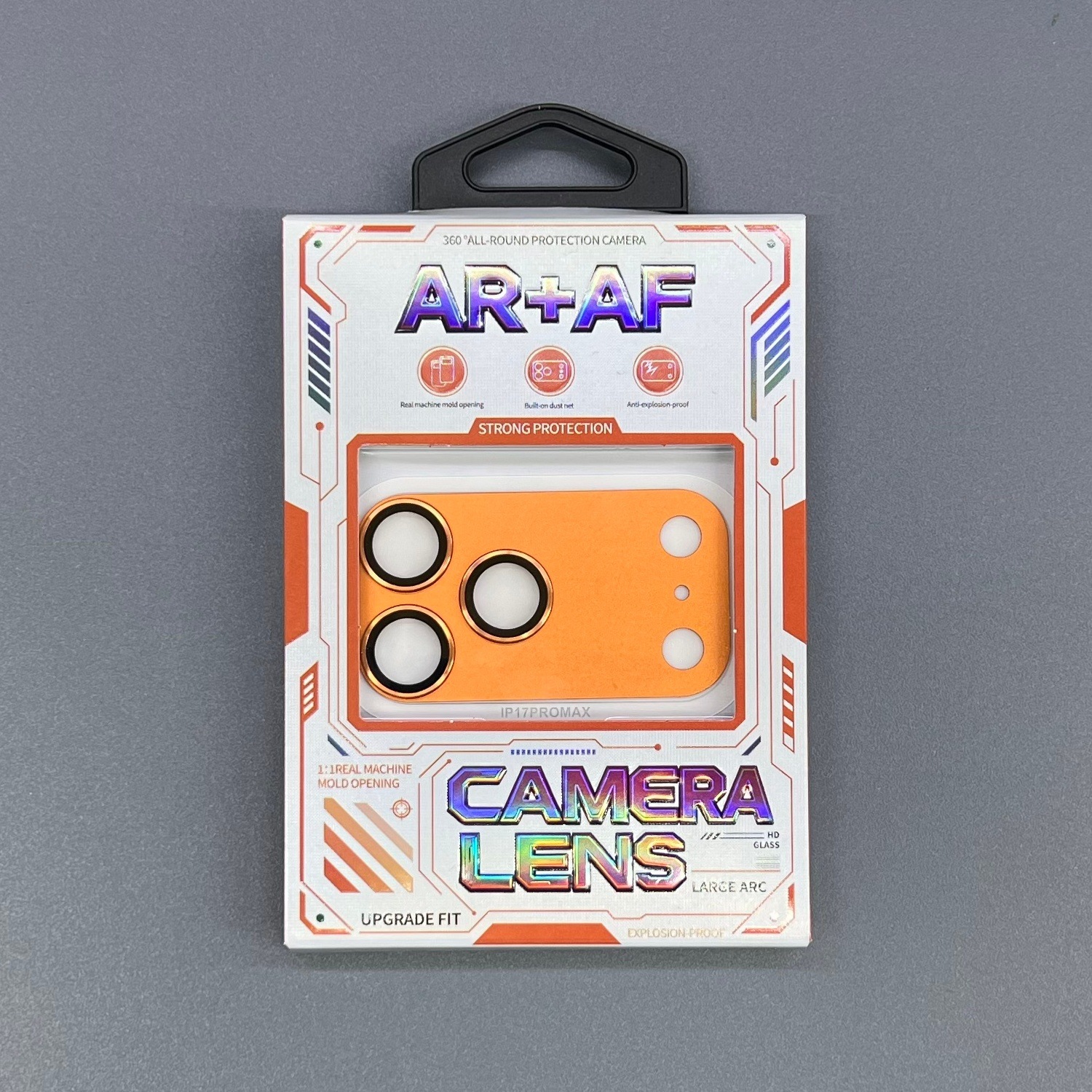 Apple 17Promax Armor Lens Film 17Pro Frosted Metal Camera 17Air Orange Protective Film Glass