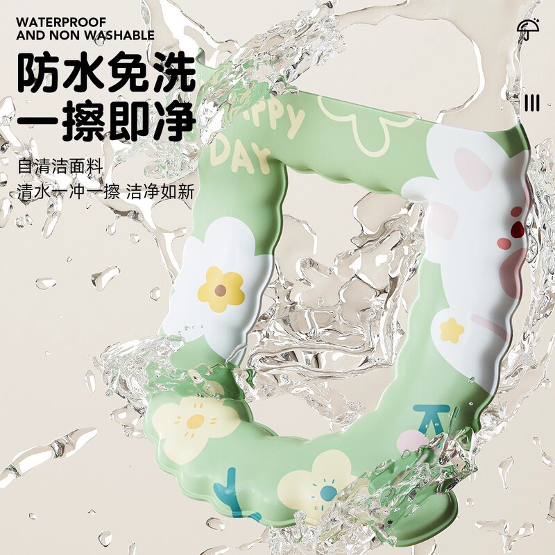 高発泡EVA防水トイレクッション家庭用無水洗い可拭き便器カバー便座マット冬かわいい風|undefined