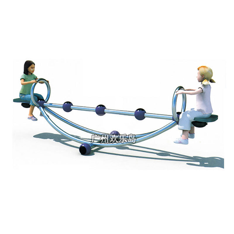 Rocking children's park seesaw community scenic spot real estate parent-child Park unpowered amusement equipment manufacturer