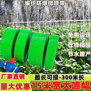 Ttb High Polymer Braided Explosion-Proof Micro-Sprinkler Irrigation Hose Micro-Sprinkler Hose New High-Pressure Agricultural Water Hose Thickened Garden Hose