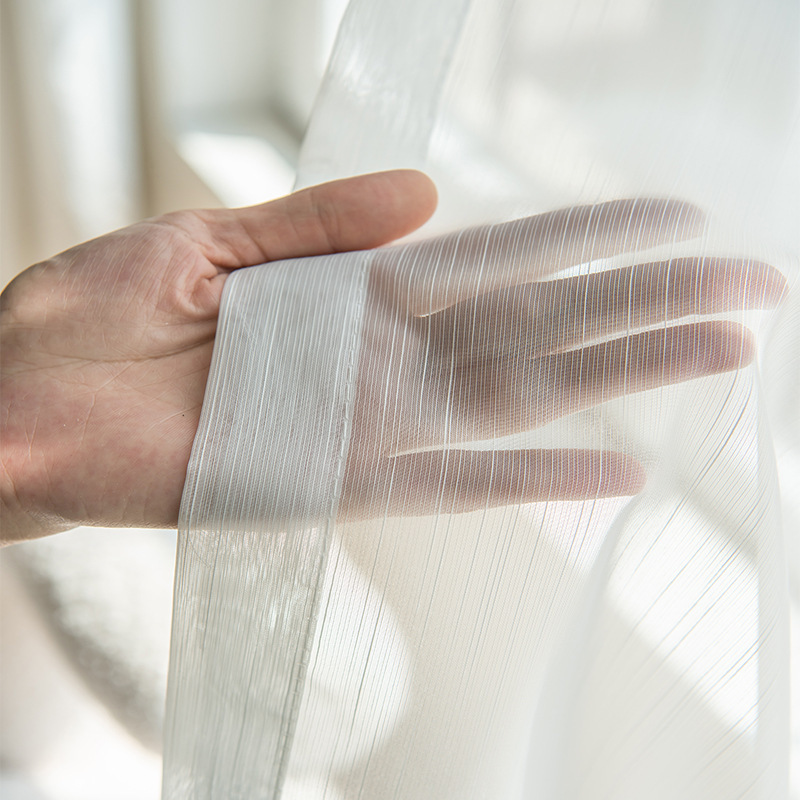 Factory direct meteor yarn toothpick sliver yarn fine linen living room bedroom engineering window screen special selection Factory direct meteor yarn toothpick sliver yarn fine linen living room bedroom engineering window screen special selection