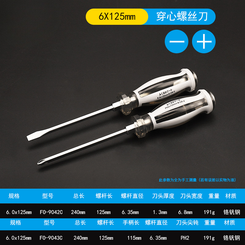 Destornillador Fukuoka de doble propósito El destornillador perforador puede golpear el destornillador multifunción