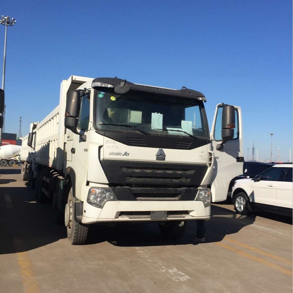 出口库存8X4中国重汽howo豪沃A7自卸车代理出口