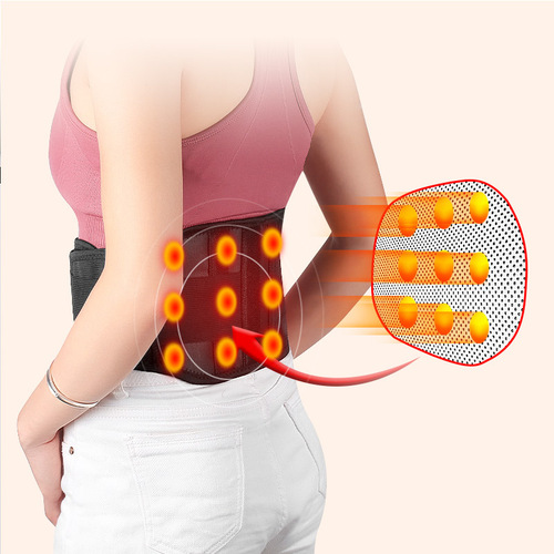 Self-heating waist guard tourmaline steel plate support waist guard warm magnetic therapy self-heating waist guard belt protector