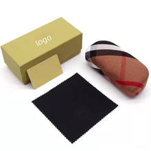 巴宝家马仔太阳镜盒套装首饰盒眼镜盒源头厂家BUR墨镜盒现货批发