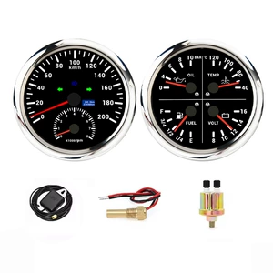 110mm universal motorcycle speedometer, GPS speedometer, and multi-function instrument with tachometer, 12V/24V