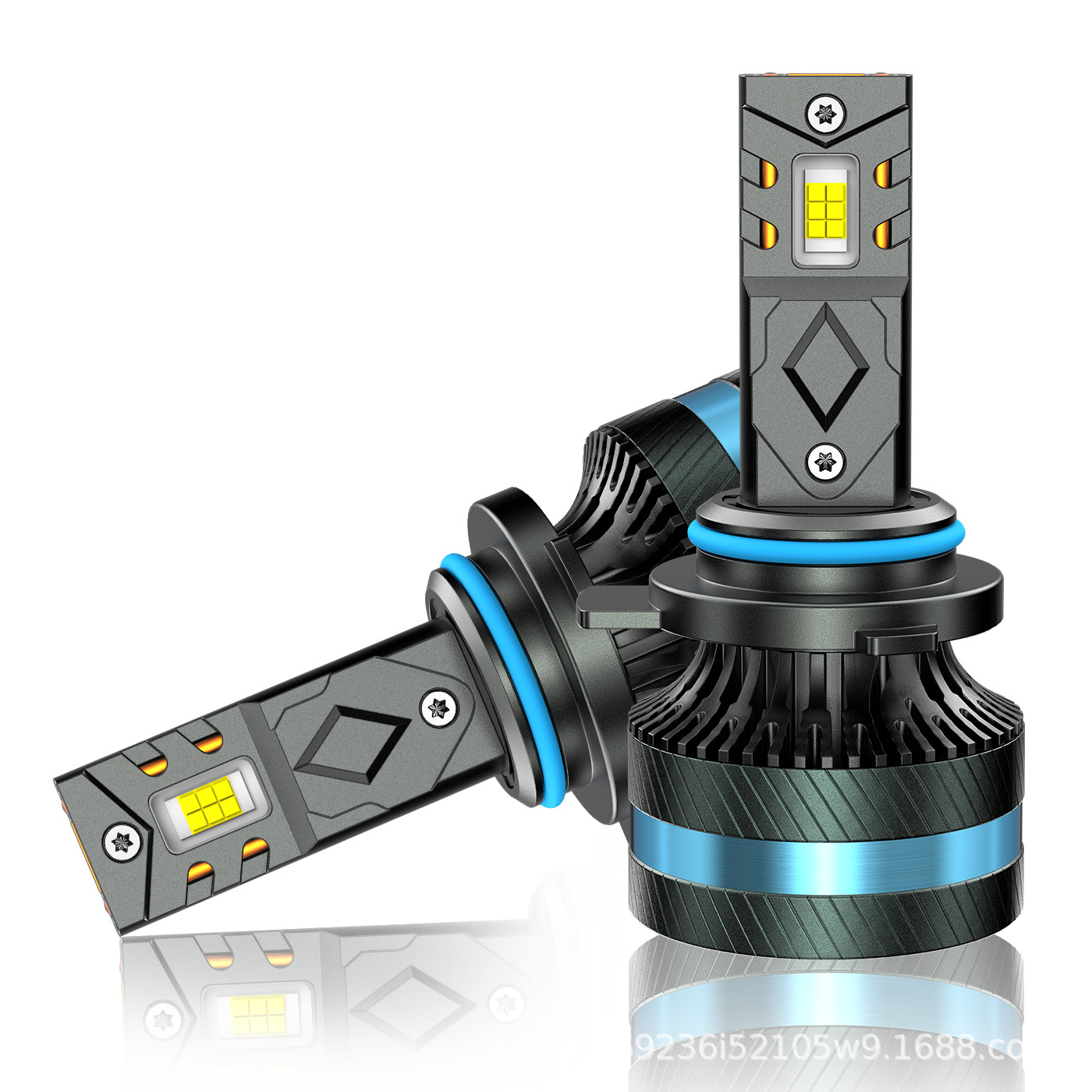 SENROBO transfronterizo automóvil condujo faro doble tubo de cobre 140W super brillante H4 reformado LED faro H7HB3H11