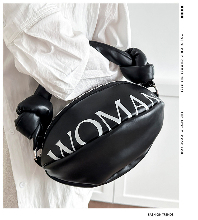 Stylish Women's Single Shoulder Slant Cross Bag Large Capacity_voghion.com