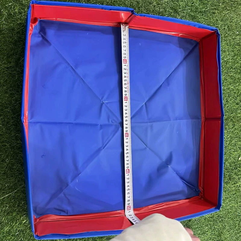 Фабрика прямая продажа ПВХ надувной квадратной ванны для ног ПВХ бассейн 10 партий