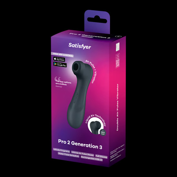 Satisfyer Pro2 G3 APP Yue Dong, versión mejorada del dispositivo de masturbación y succión erótica para mujeres adultas.