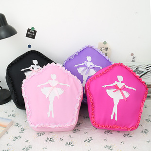 Dance Bag New Children's Backpack Latin Ballet Bag Printing Girl Princess Dance Bag