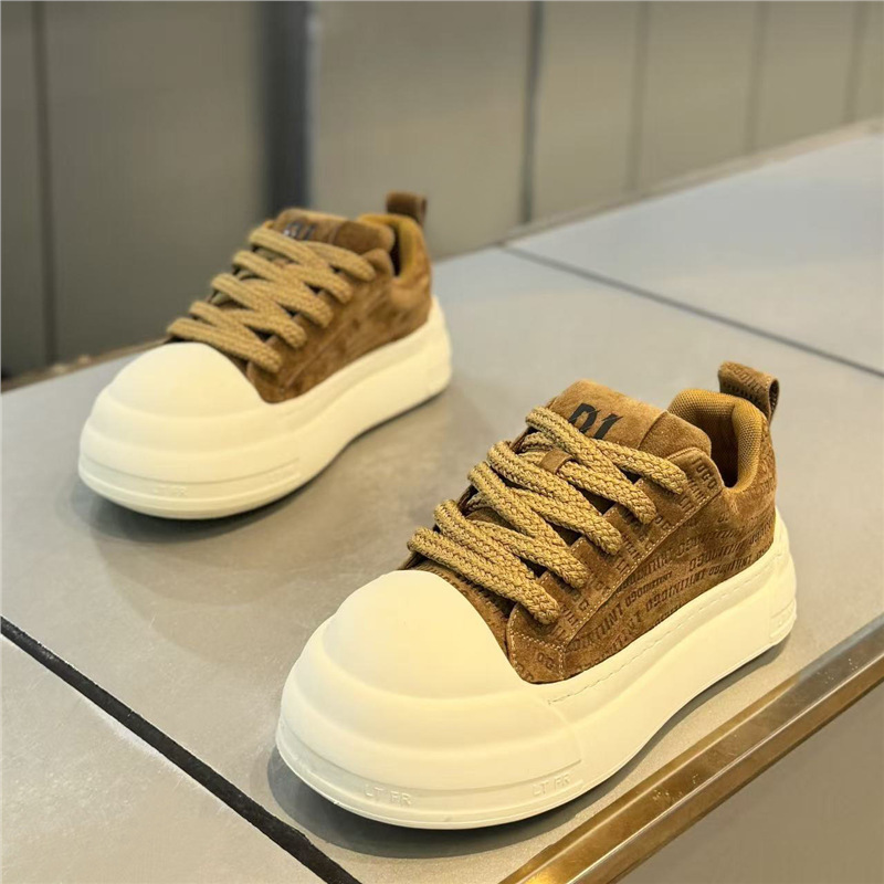 Men's Shoes 2026 Spring New Trendy Versatile Fashion Casual Shoes Trendy Brand Thick-Soled Suede Low-Top Skateboard Shoes Dl Men's Shoes 2026 Spring New Trendy Versatile Fashion Casual Shoes Trendy Brand Thick-Soled Suede Low-Top Skateboard Shoes Dl