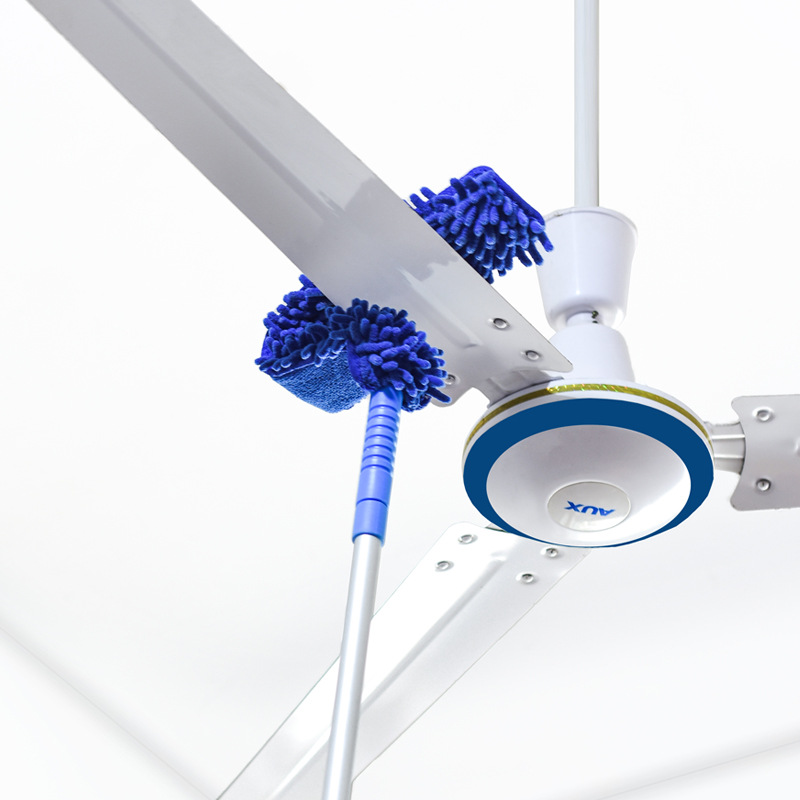 Limpieza de huecos en el hogar cepillo de eliminación de polvo Limpieza de techo plumero ventilador de techo limpieza cepillo de eliminación de polvo plumero