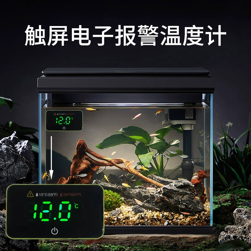 Цифровой термометр для аквариума Цифровой термометр для воды Внешний аквариум Высокоточный энергосберегающий и яркий термометр