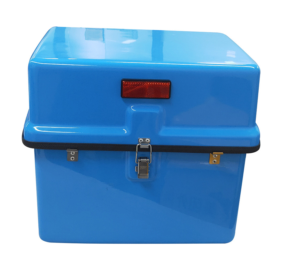 Factory direct US group take-out heat preservation box delivery box waterproof city delivery motorcycle trunk trunk