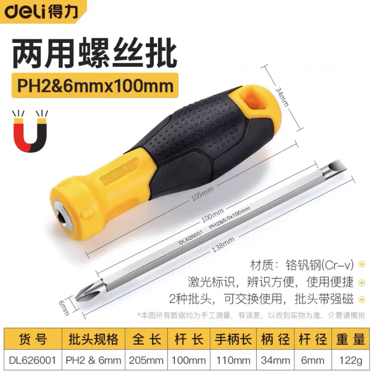 Отвертка Kléй? — оригинал:得力 Screwdriver, set — перевод: Набор отверток Deli? Hmm better: Набор отверток Deli? The word 得力 is brand 