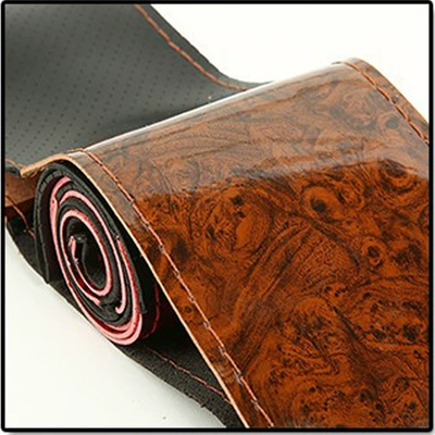 Wood Grain Round Four-Season Universal – Steering wheel cover