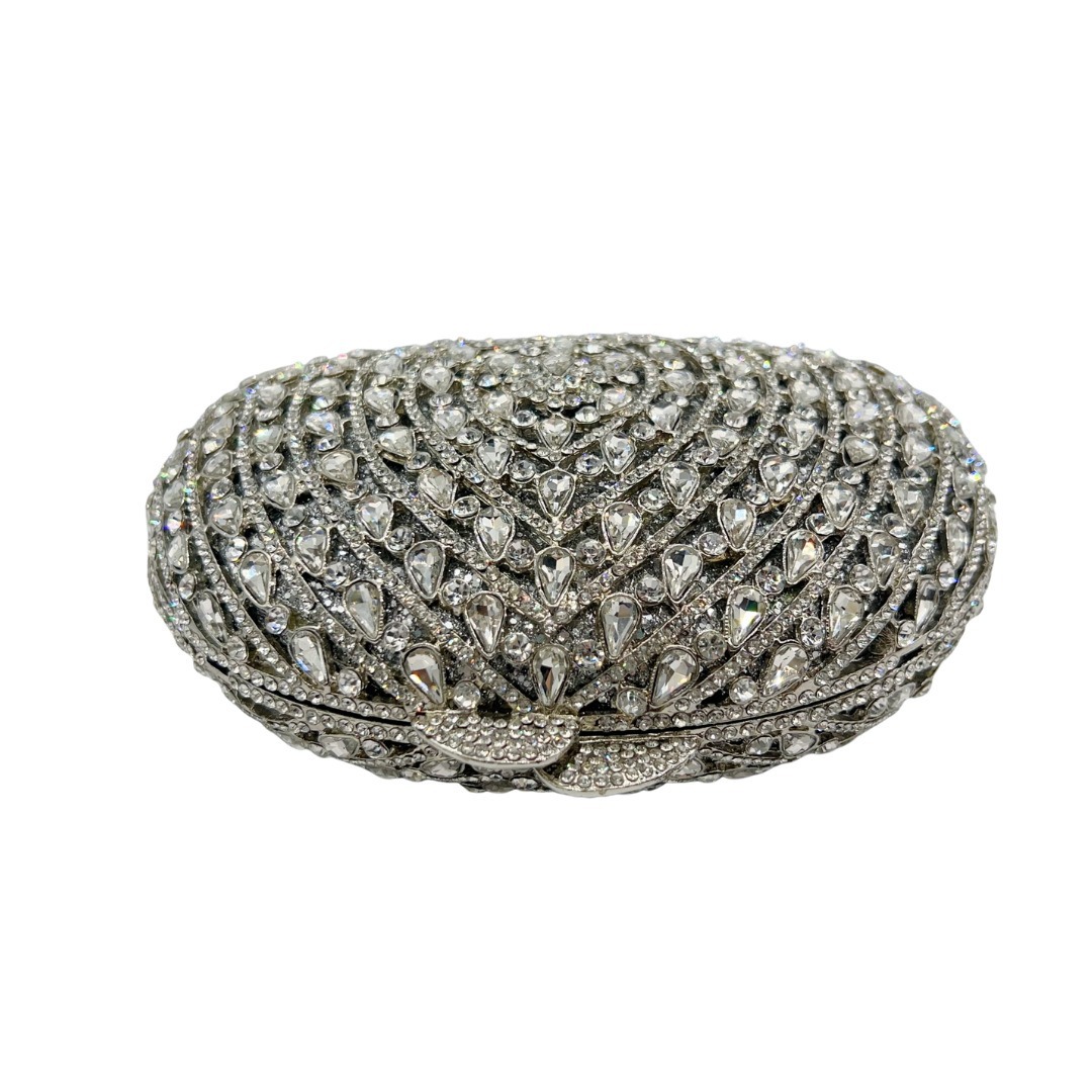 Stone clutch nuevo paquete de cena de diamantes agujero gota de agua bolsa de mano de fiesta europea y americana reunión anual bolsa de mujer