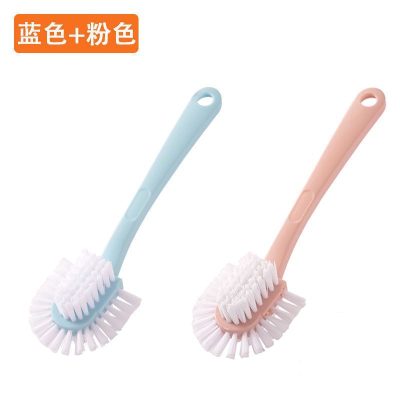 [사용 걱정 없음] 5면 구두솔 [블루+핑크]