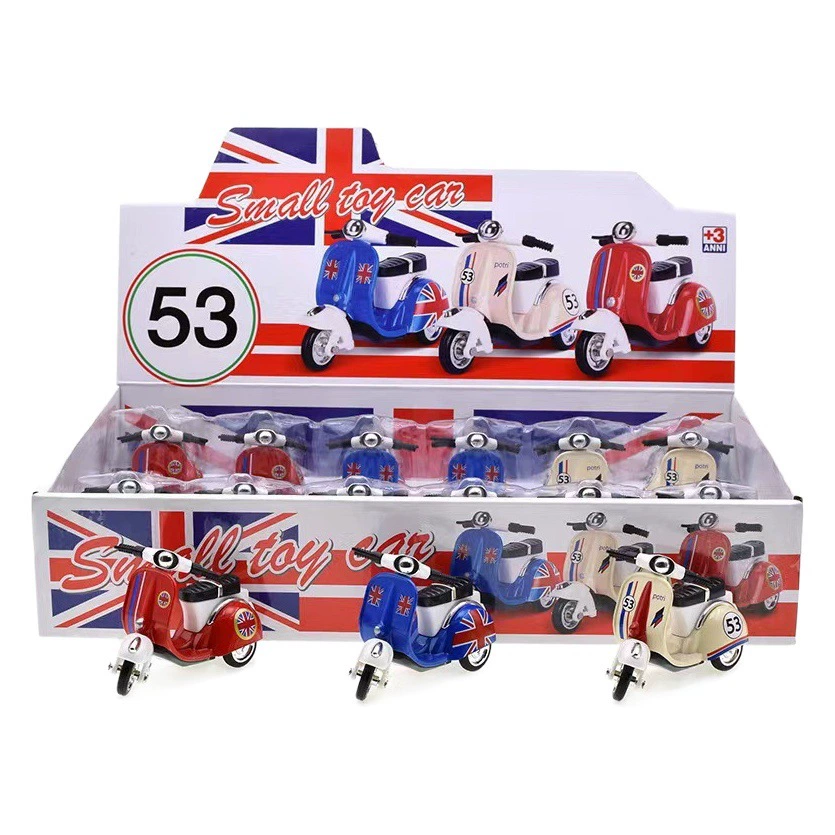 Трансграничная версия Q сплав инерционная маленькая овца модель украшения игрушки милый мотоцикл брелок кулон оптом