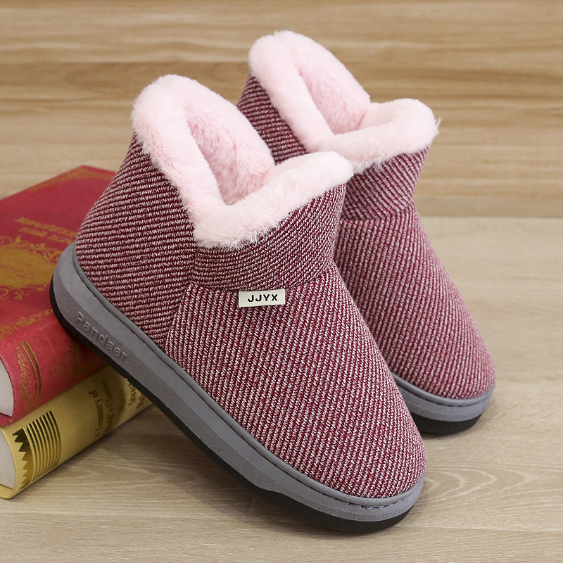 棉拖鞋女冬2025年新款包跟女士高帮妈妈鞋中老年老太太棉鞋窝窝鞋