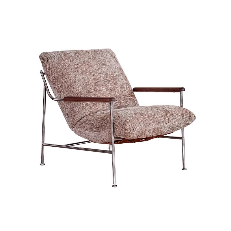 Sofá de ocio Fika estilo medieval sala de estar moderno sofá de lujo desmontable sofá de paquete suave silla individual