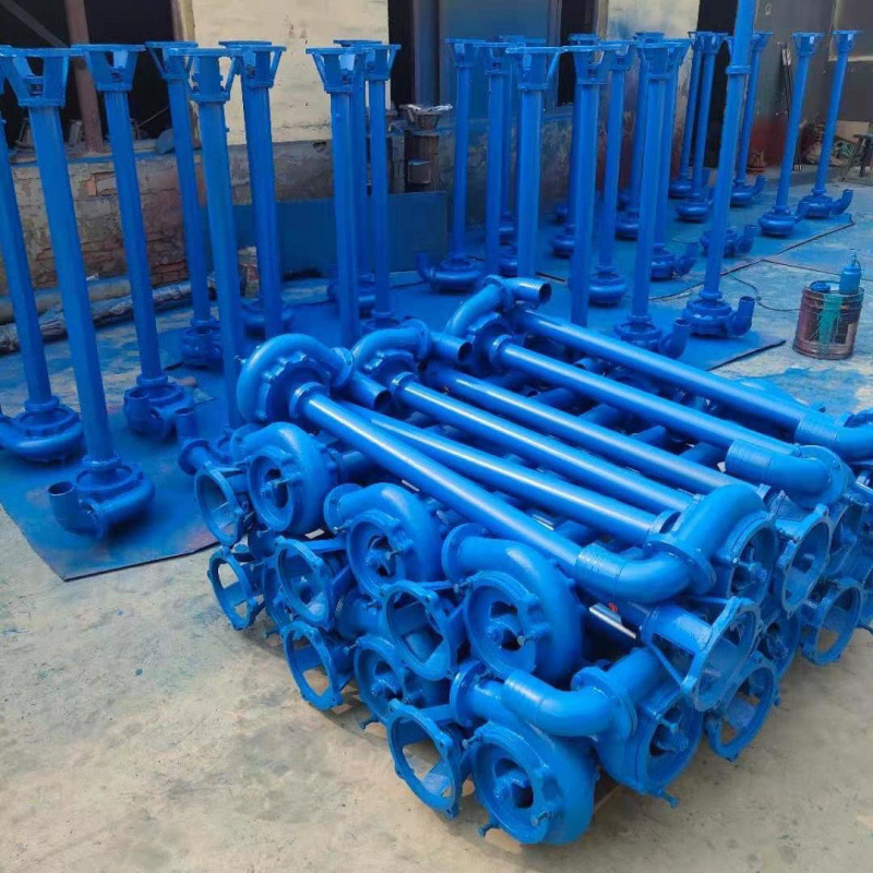 Bomba de lodo de alta elevación bomba de aguas residuales trifásica de alta potencia bomba de excrementos máquina vertical de corte de lodo ream bomba de varilla larga submersa