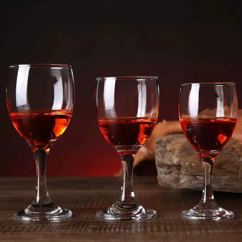 厂家批发玻璃红酒杯醒酒器家用高脚杯酒店葡萄酒红酒杯白酒杯酒具