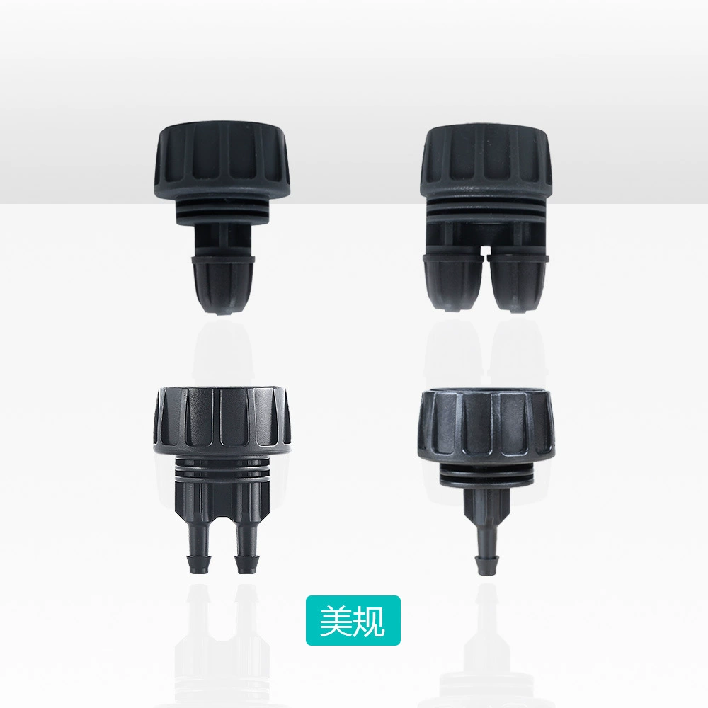 Система капельного орошения, водопроводная трубка 1/4 дюйма, американский стандартный соединитель, соединитель для садового полива, автоматические аксессуары для полива цветов