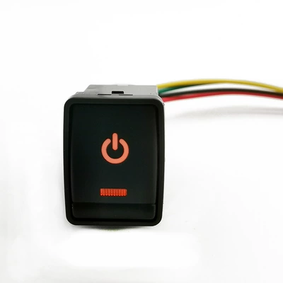 Suitable for Nissan X-Trail Power Switch Drl Spotlight Seat Rearview Mirror Steering Wheel Heating Switch (Other Car Modifications) - power-switch-tail-line
