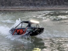 2025款 m-jet-35改进版卡丁船 3D打印遥控船 jet boat喷泵船 RC船