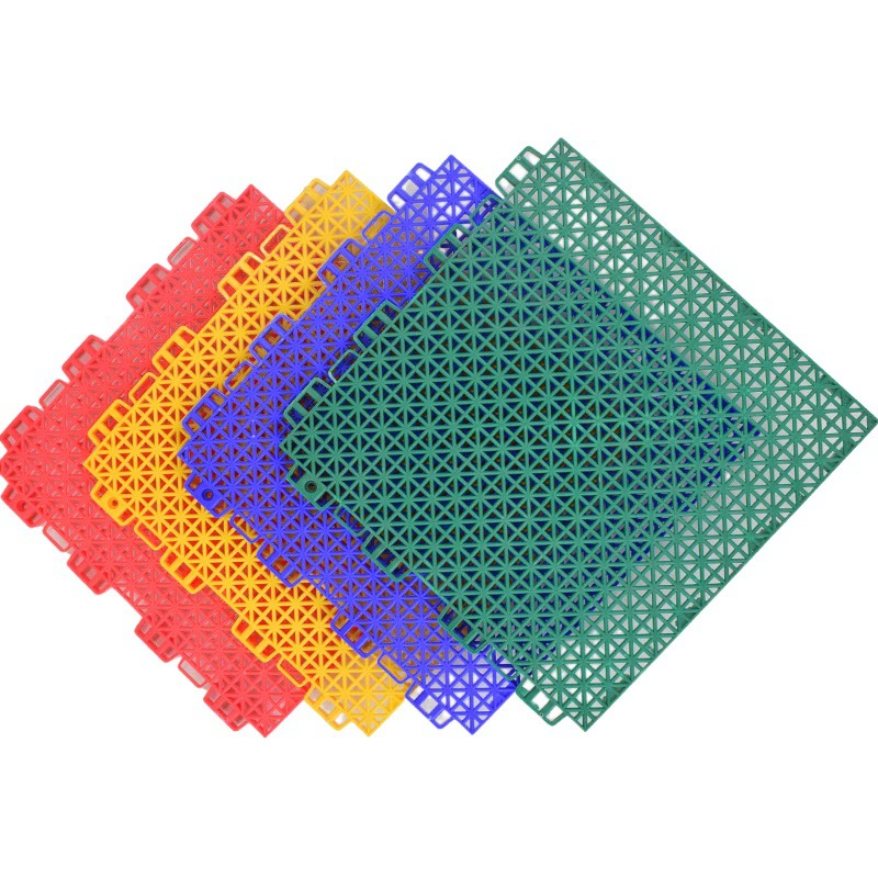 Подвесной пол открытый баскетбольная площадка открытый детский сад роликовые коньки подвесной коврик подвесной Собранный спортивный пол
