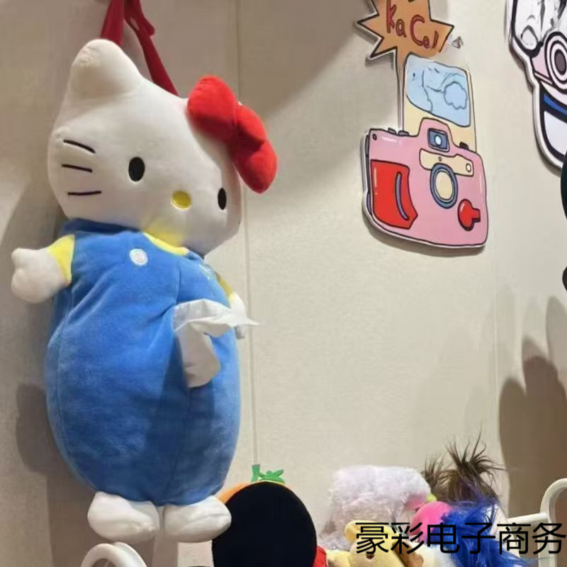 新しい猫ティッシュボックス家庭用漫画車人形収納ティッシュカバー誕生日ギフト装飾品工場直接配送|undefined