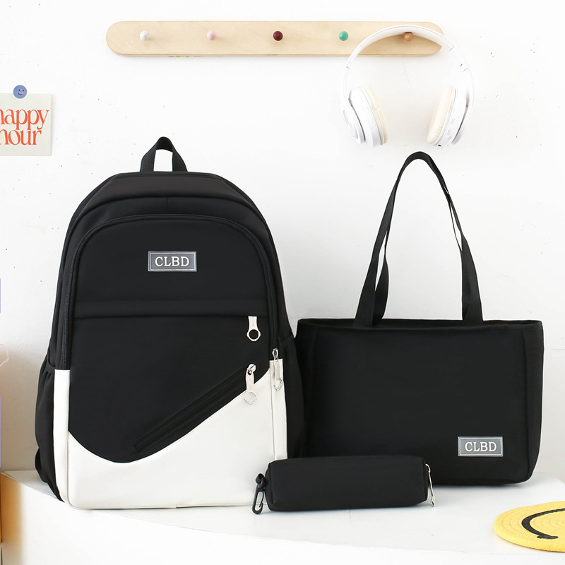 Nueva mochila escolar para mujeres de gran capacidad estudiantes de primaria 3456 grados mochila para estudiantes de secundaria secundaria del campus mochila portátil para hombres