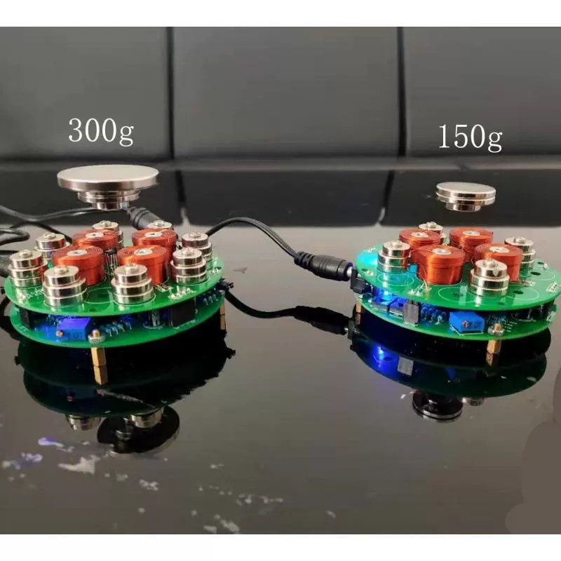 Магнитная левитация, забавная цифровая симуляция нажатия вниз, детали для самостоятельного изготовления, подвеска, готовый продукт, обучающий комплект
