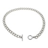 Bracelet stainless steel, fashionable trend necklace hip-hop style, universal accessory, Amazon, does not fade