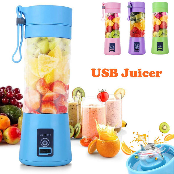 Portable Electric Fruit Juicer Fruit Jui...