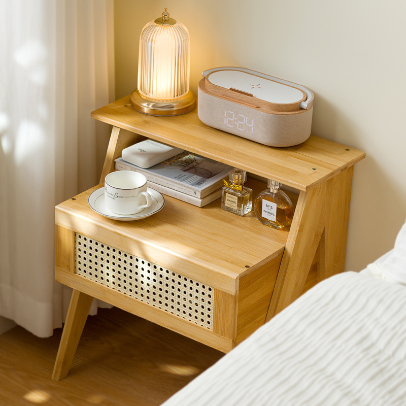 Bedside Table Bedroom Simple Modern Small Cabinet Simple Small Bedside Storage Cabinet Home New Storage Bedside Cabinet