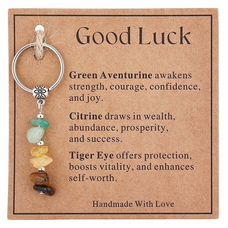 Chain for keys, keychain stainless steel, Amazon, moonstone