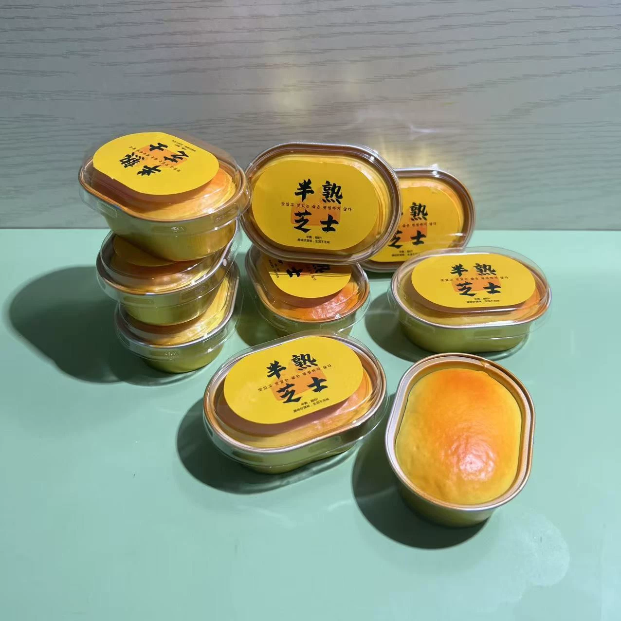 Игрушка-форма для полуприготовленного чизкейка, мягкая и молочная, популярный киоск Xiaohongshu Douyin для студентов