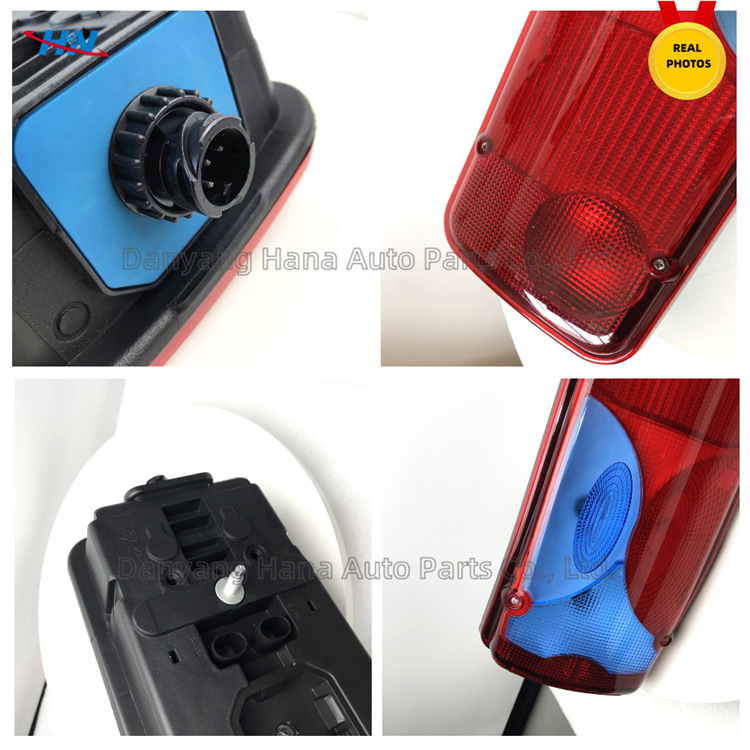 Conjunto de luz traslúcida/trasera para alemán MAN camión TGA/TGS/TGX/TGE luces de coche 81252256544