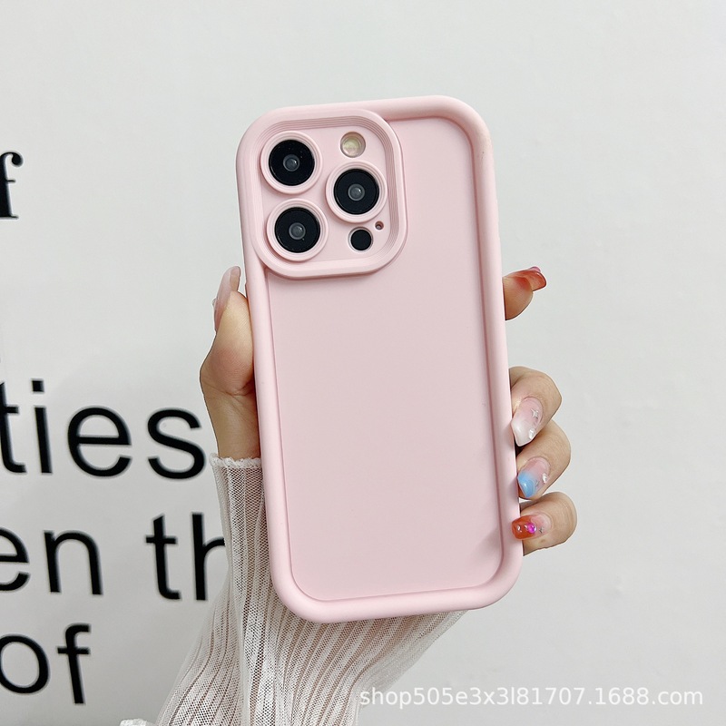 14promax階段カメラアップル16携帯ケースiphone15精穴全包純色ソフトケースを適用|undefined