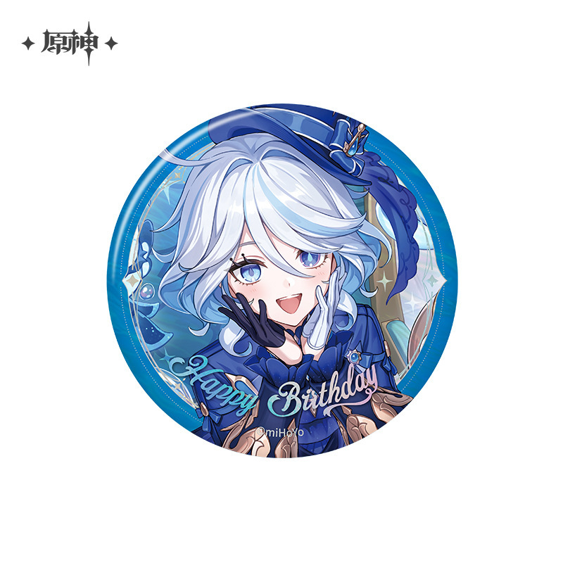 Authentic In-Stock Genshin Impact Fated Day Q-Version Emoticon Series Popular Columbina Furina Official Merchandise